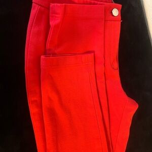 Vibrant Red Pants